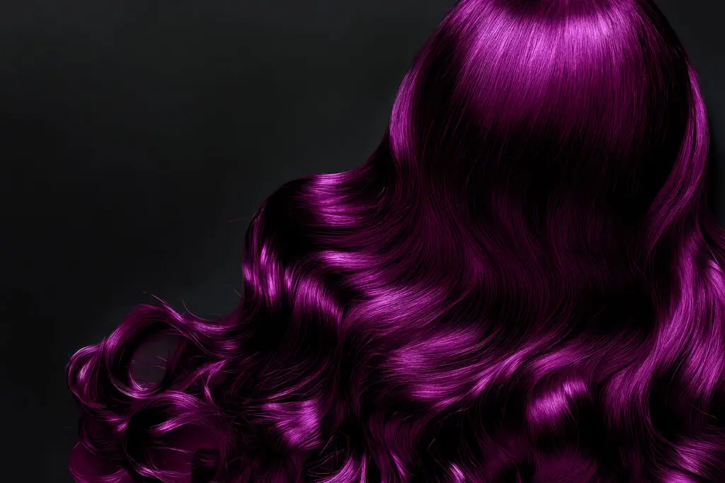 Sleek Long Hair Pink Curls Hot Fusion Extensions
